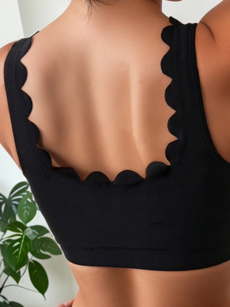 Solid Color Split Bikini