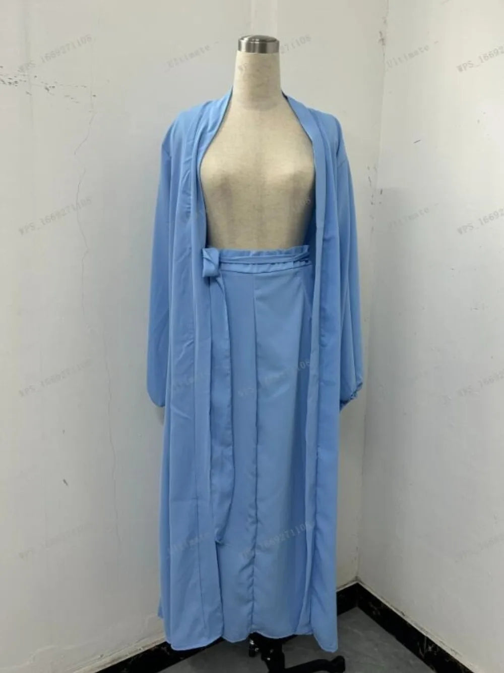 Eid Women Abaya with Skirt 2 Piece Set Muslim Dubai Vestidos Largos Party Caftan Jalabiya Ramadan Kaftan Arab Long Skirt 2025