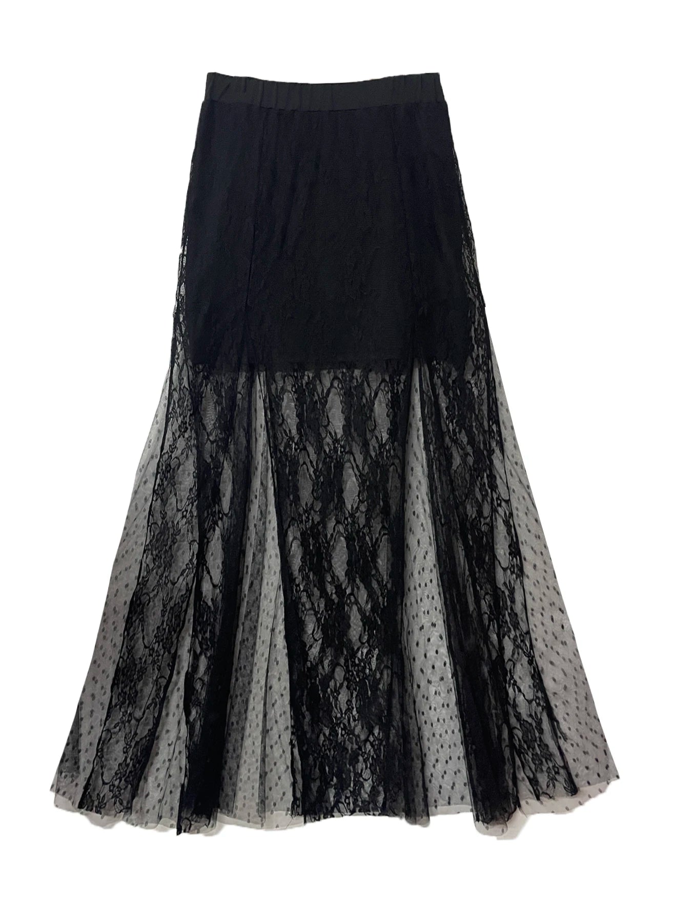 Lace Half Skirt