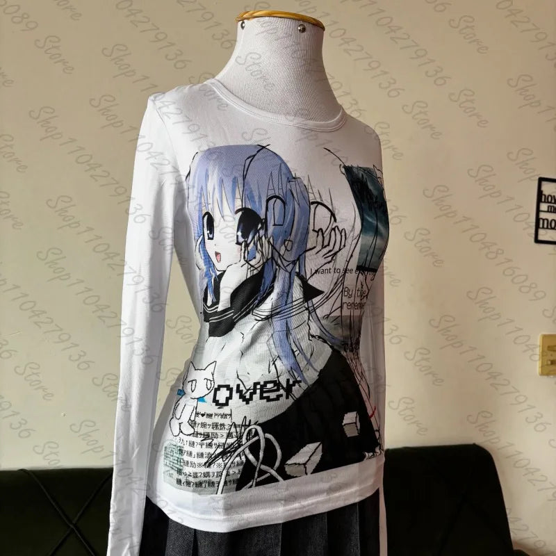 Printing Long-Sleeve Top