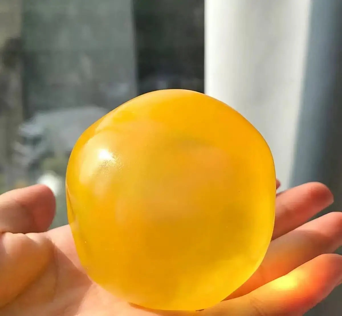 Moldable Squishy Pearl Coconut Oil Squeeze Toy Moldable Stress Ball Squishy Toy Slow Rising Decompression Sensory Toy for Adult