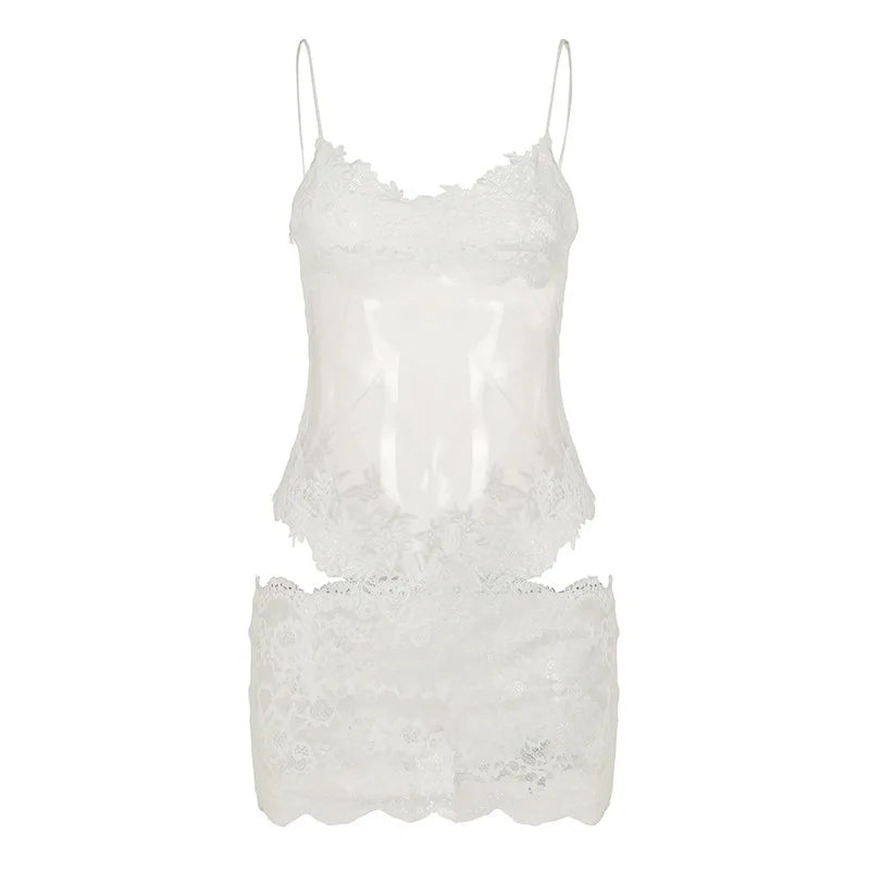 Lace Mesh Dress
