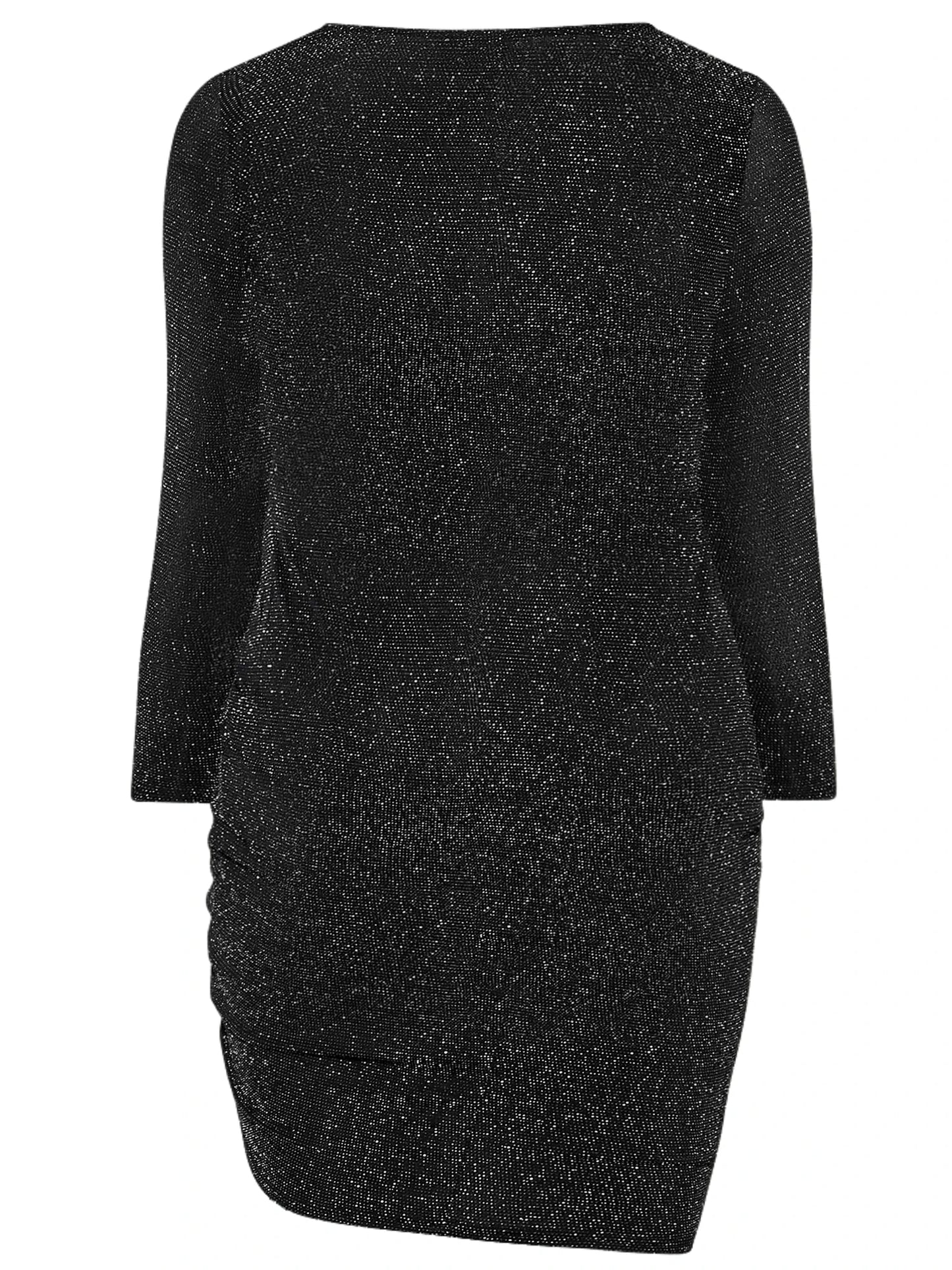 Ruched Wrap Dress