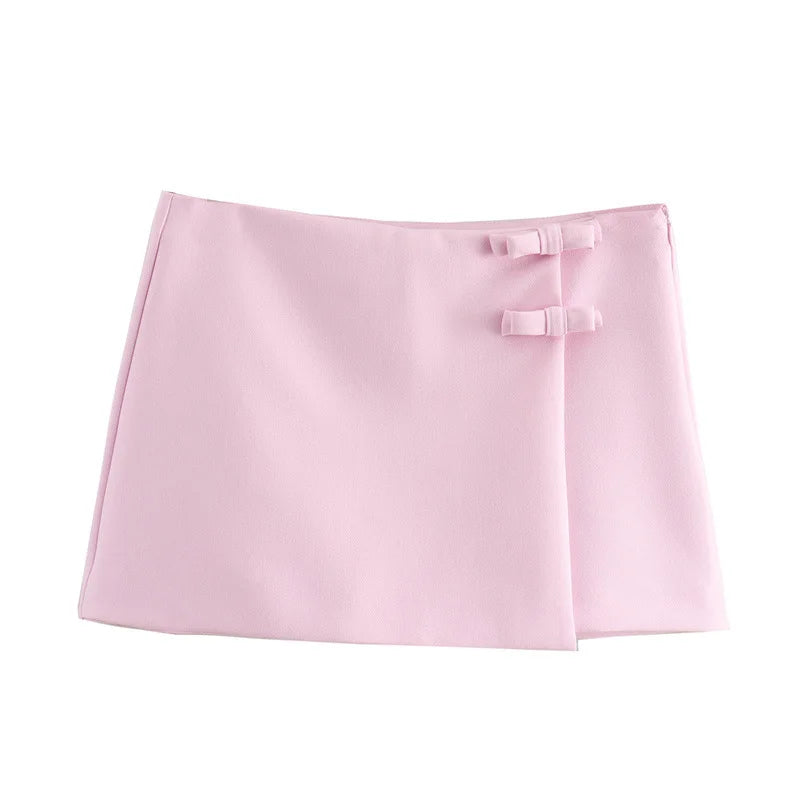 Asymmetric Low-Rise Skirt