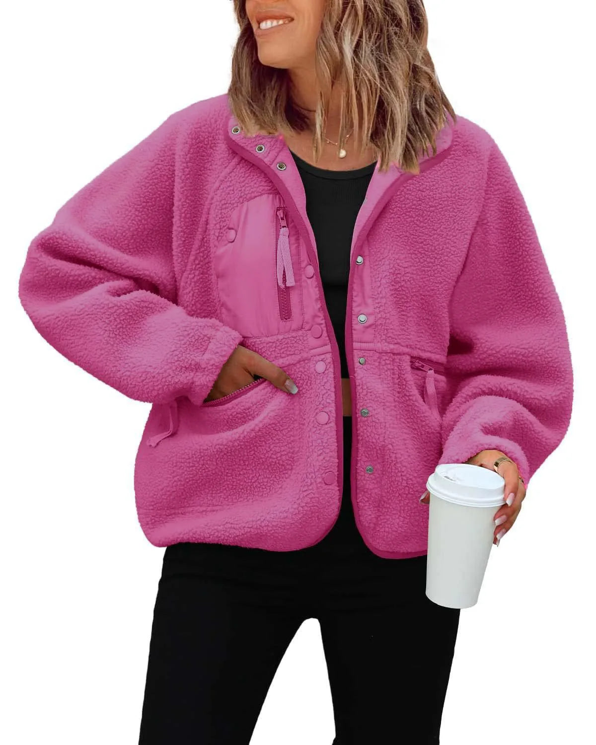 Fleece Loose Jacket