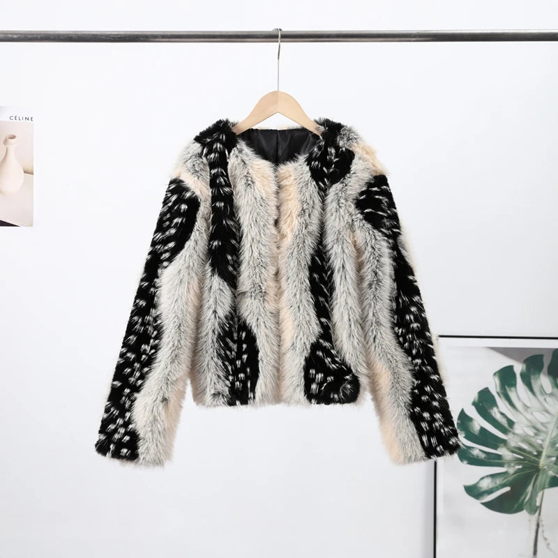 Faux Fur Short Coat