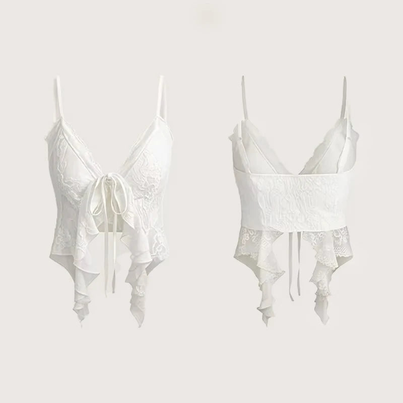 Corset Lace Bandage Tank Top