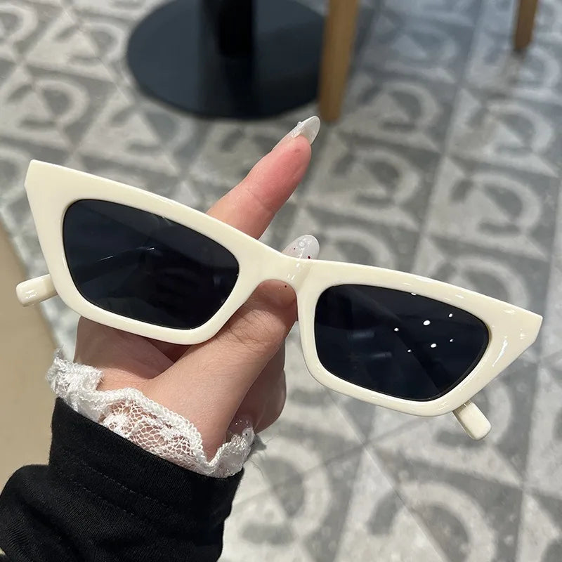 Cat Eye Shape Sunglasses Beach Sun Protection Sun Glasses Fashion Shades 90s Glasses Summer Eyewear