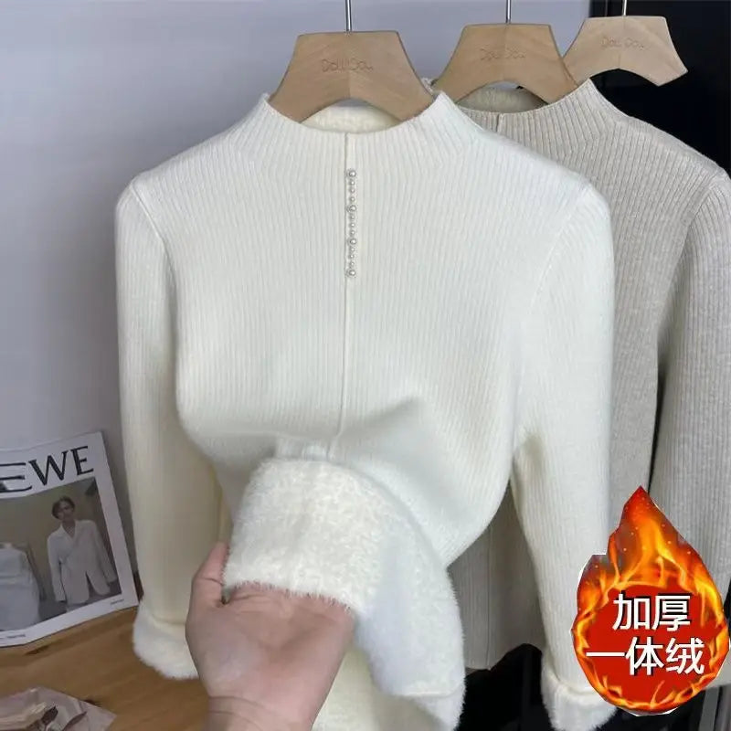 Knitting Bottoming Sweater