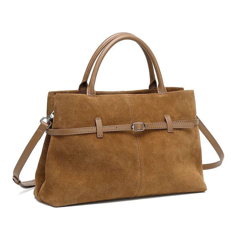 YANATARI Leather Minimalist Tote Bag
