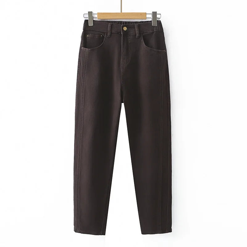 High Waisted Loose Fitting Harem Pants