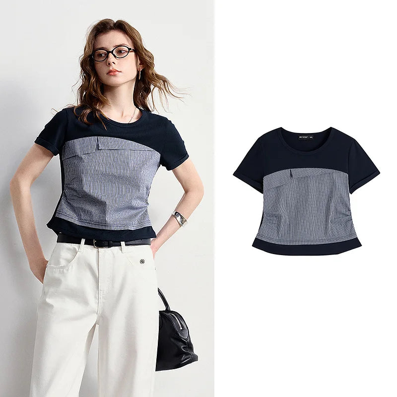 TOYOUTH Crew Neck Pullover Tee