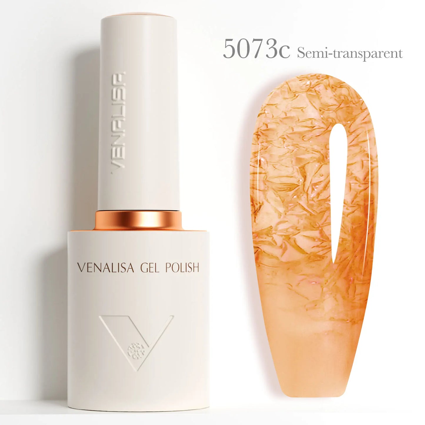 1/2/5pc 10ml VENALISA Nail Gel Polish High Quality Round Brush Soft Consistency Selfleveling Gorgeous Color Collection Varnish