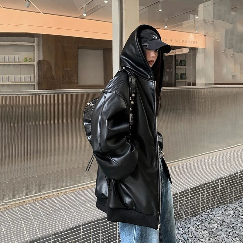 Faux Lamb PU Jacket