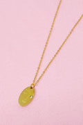 Oblong Face Necklace