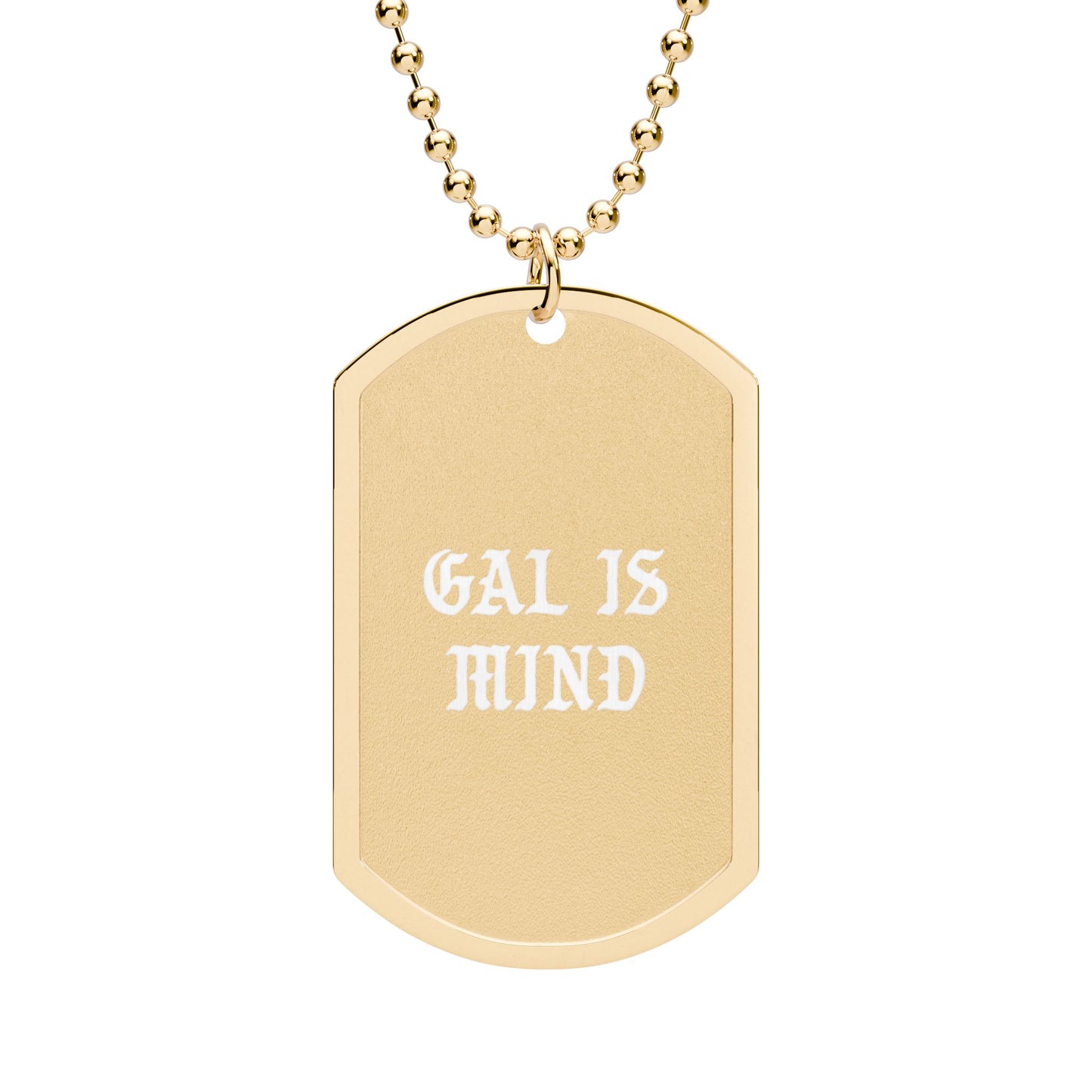Dog Tag with Chain