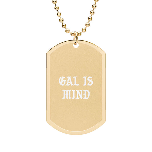 Dog Tag with Chain