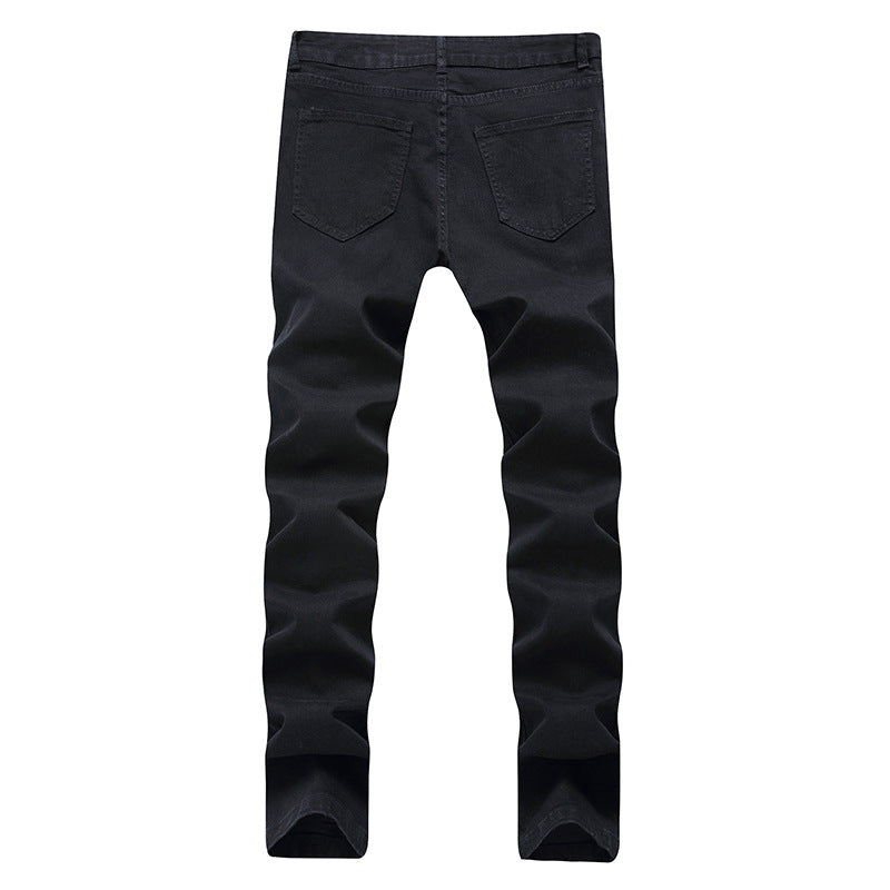 Slim Fit Elastic Jeans