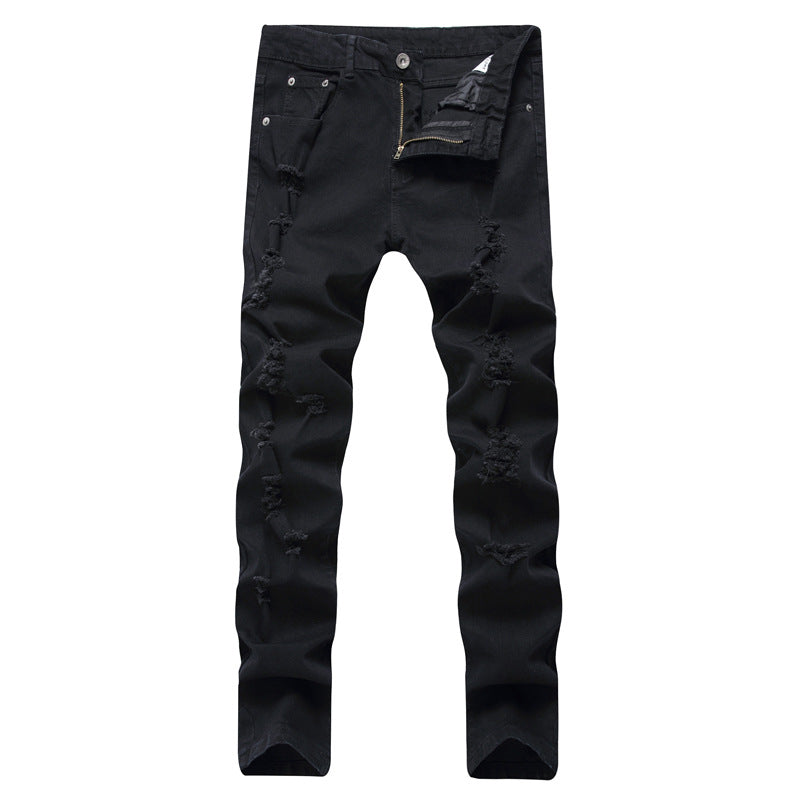 Slim Fit Elastic Jeans