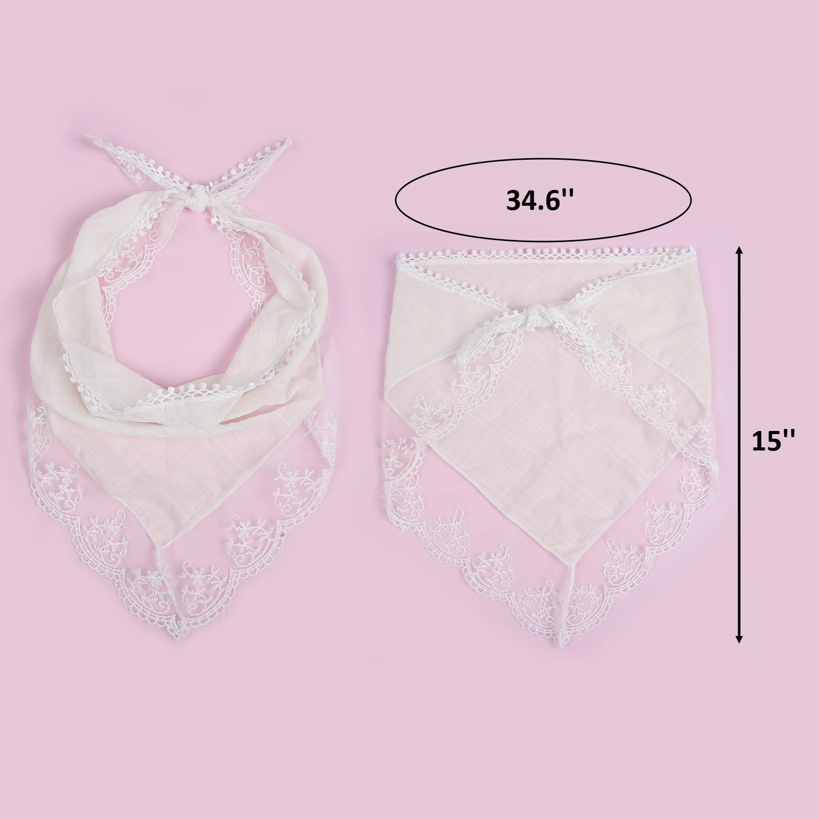 Lace Hair Scarf