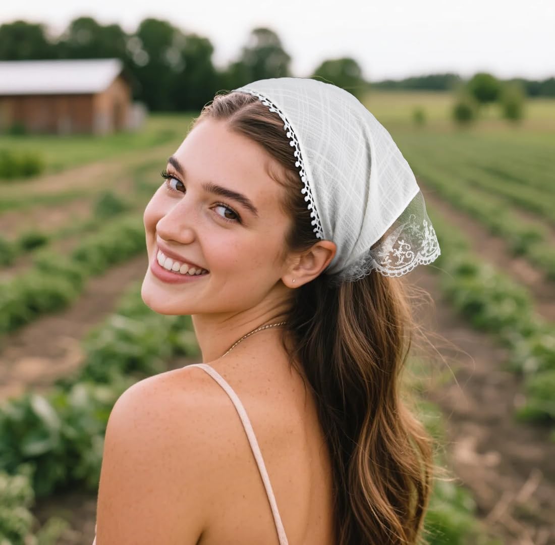 Lace Hair Scarf
