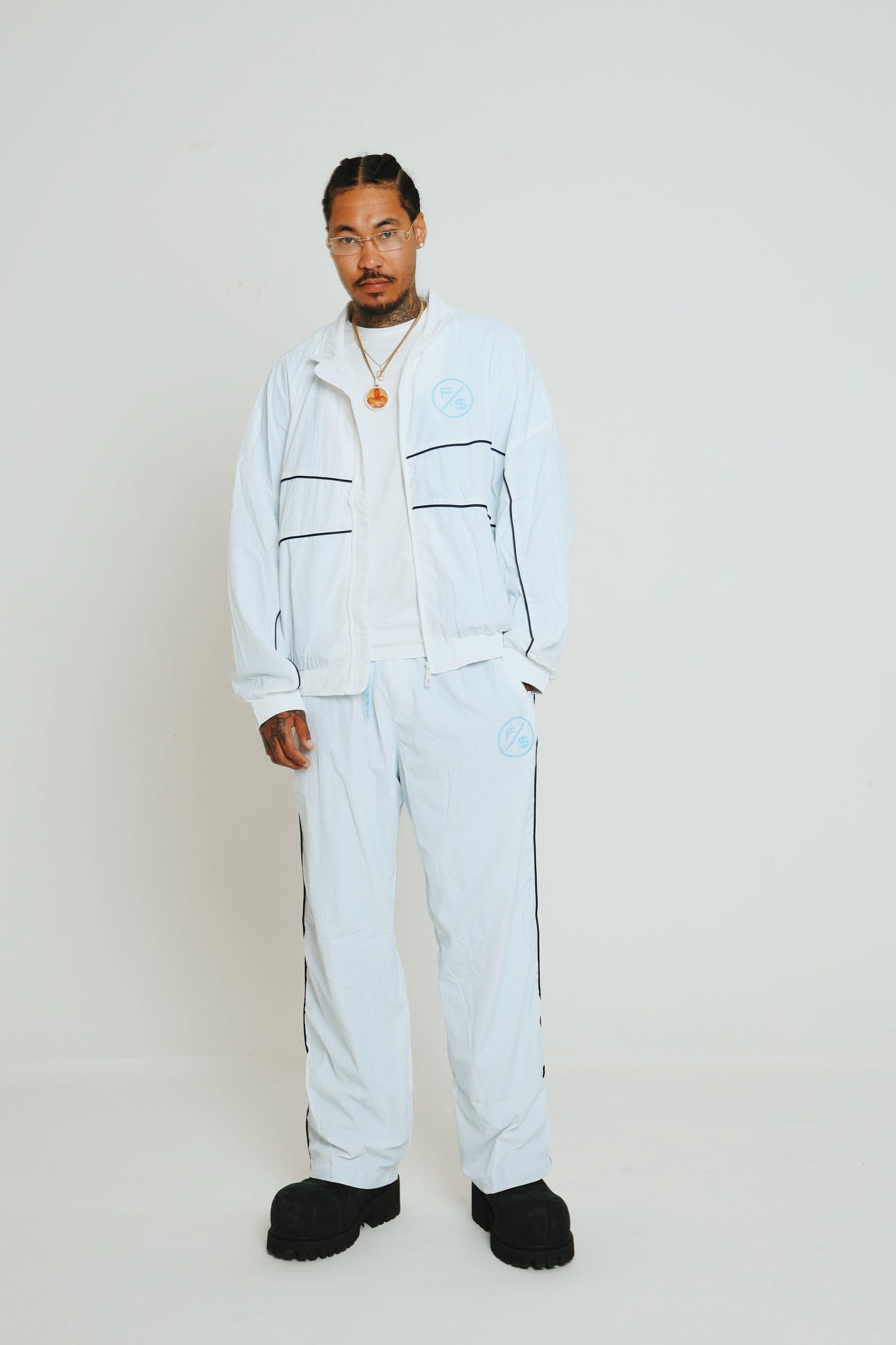MOTION Nylon Pants (White)
