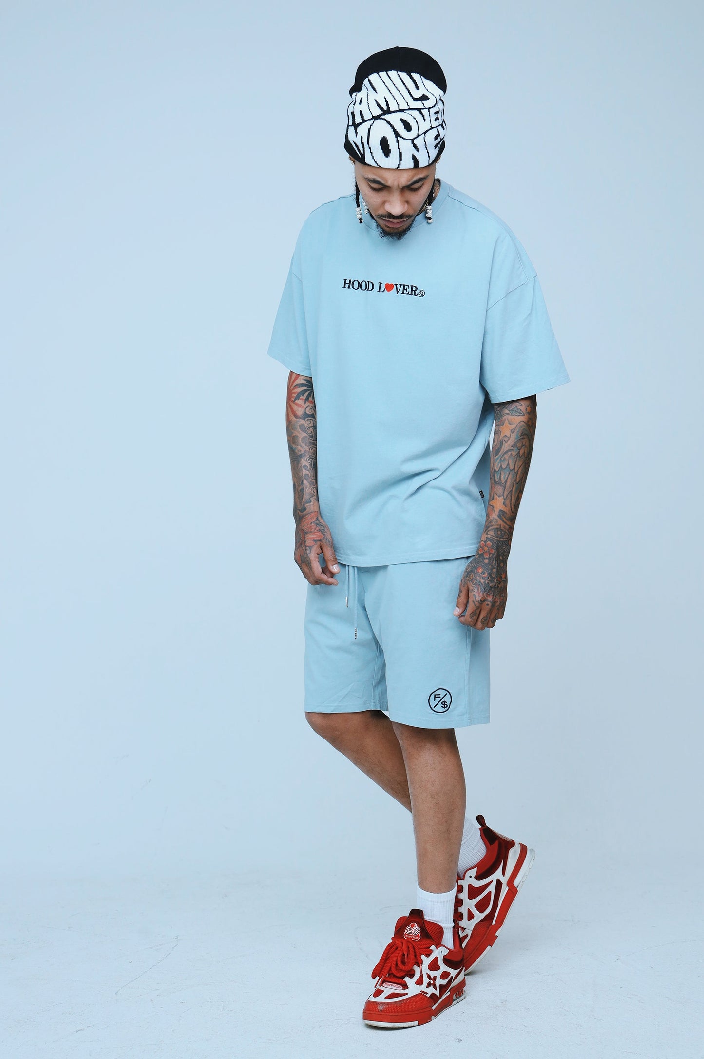 Hood Lover (Vintage Denim - Shorts)