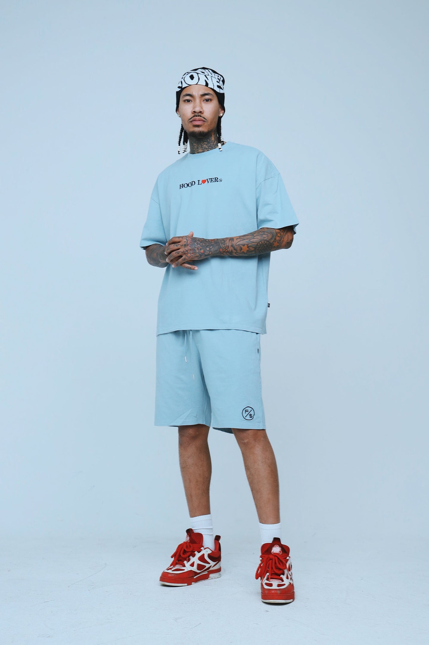Hood Lover (Vintage Denim - Shorts)