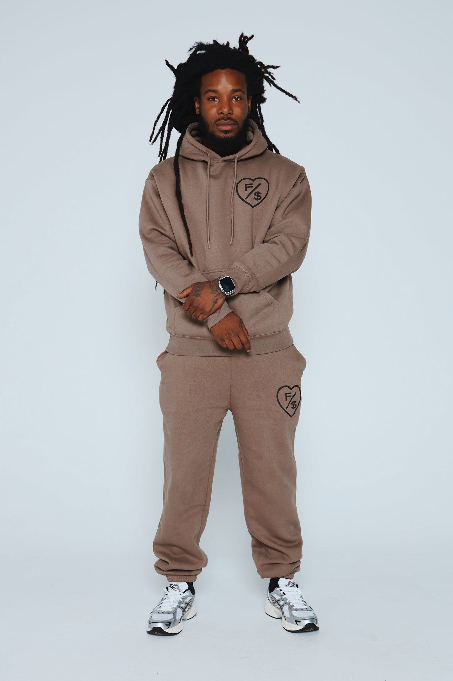 Stop Polluting Hoodie (Desert Taupe)