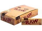 Raw Unrefined Classic 1.25 1 1/4 Size Cigarette Rolling Papers, 50 Count (Pack of 6)