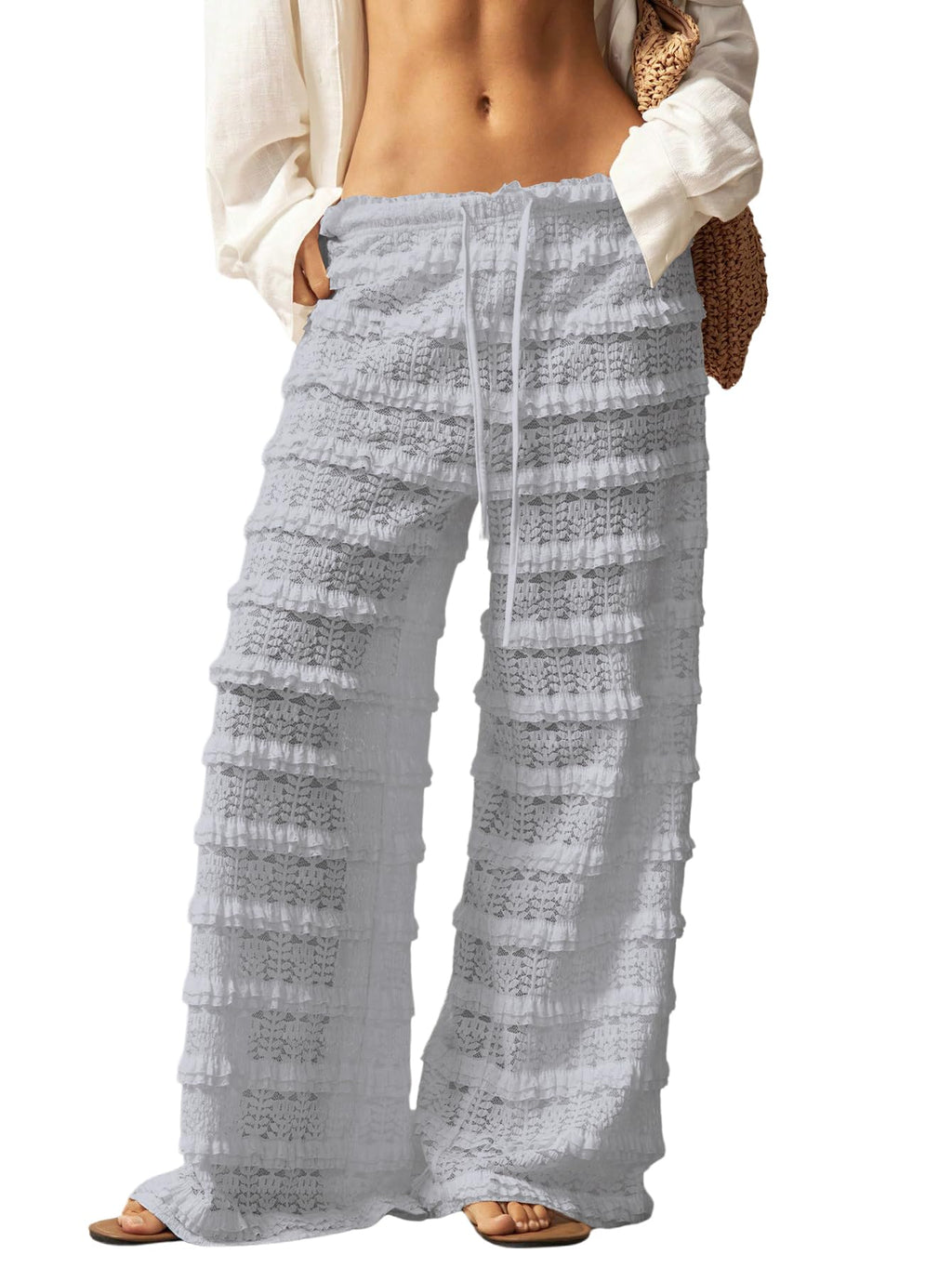 Crochet Lace Pants