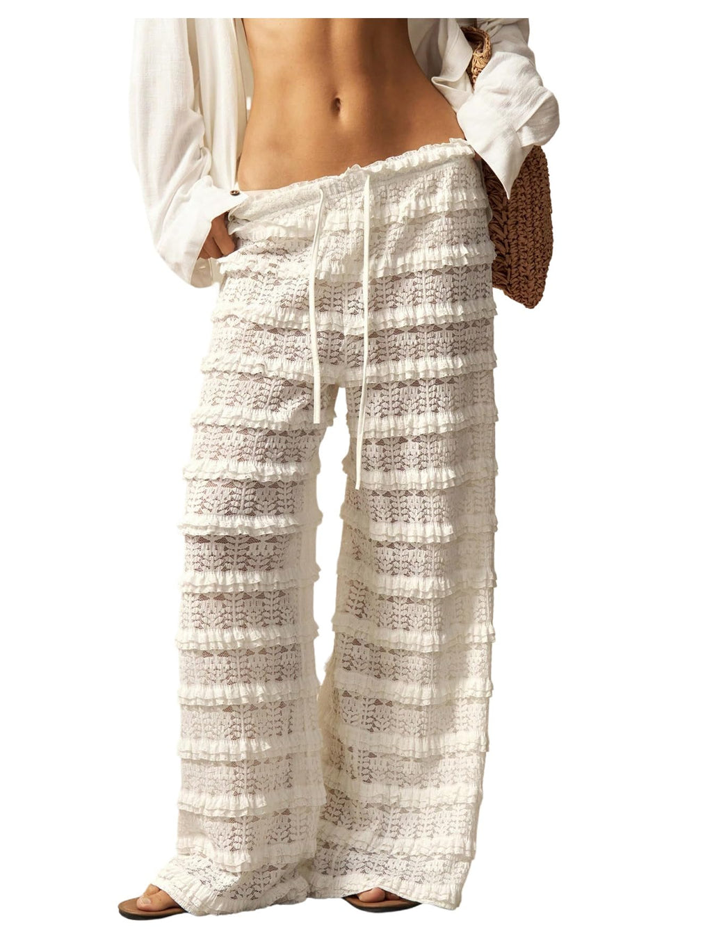 Crochet Lace Pants