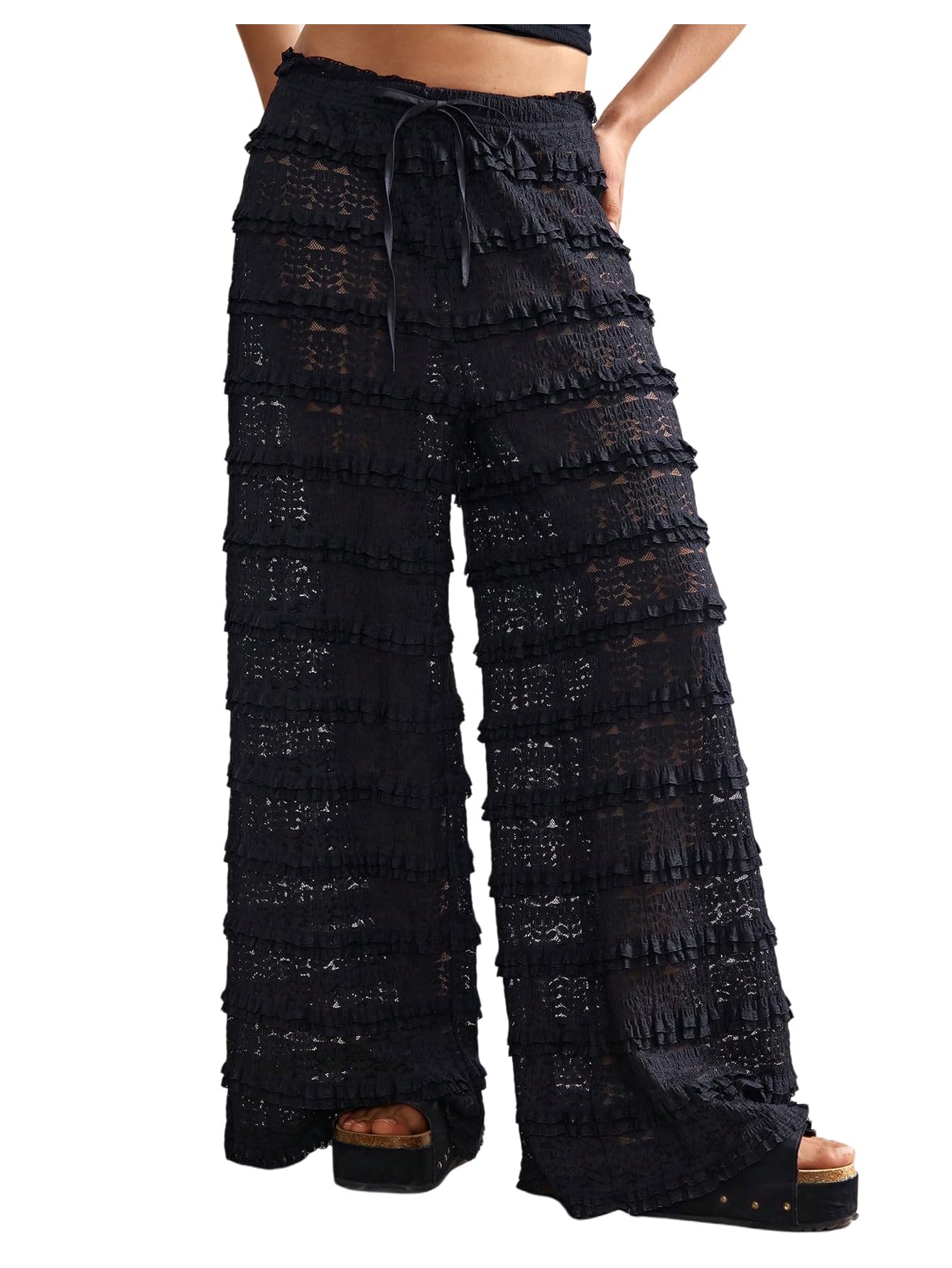 Crochet Lace Pants