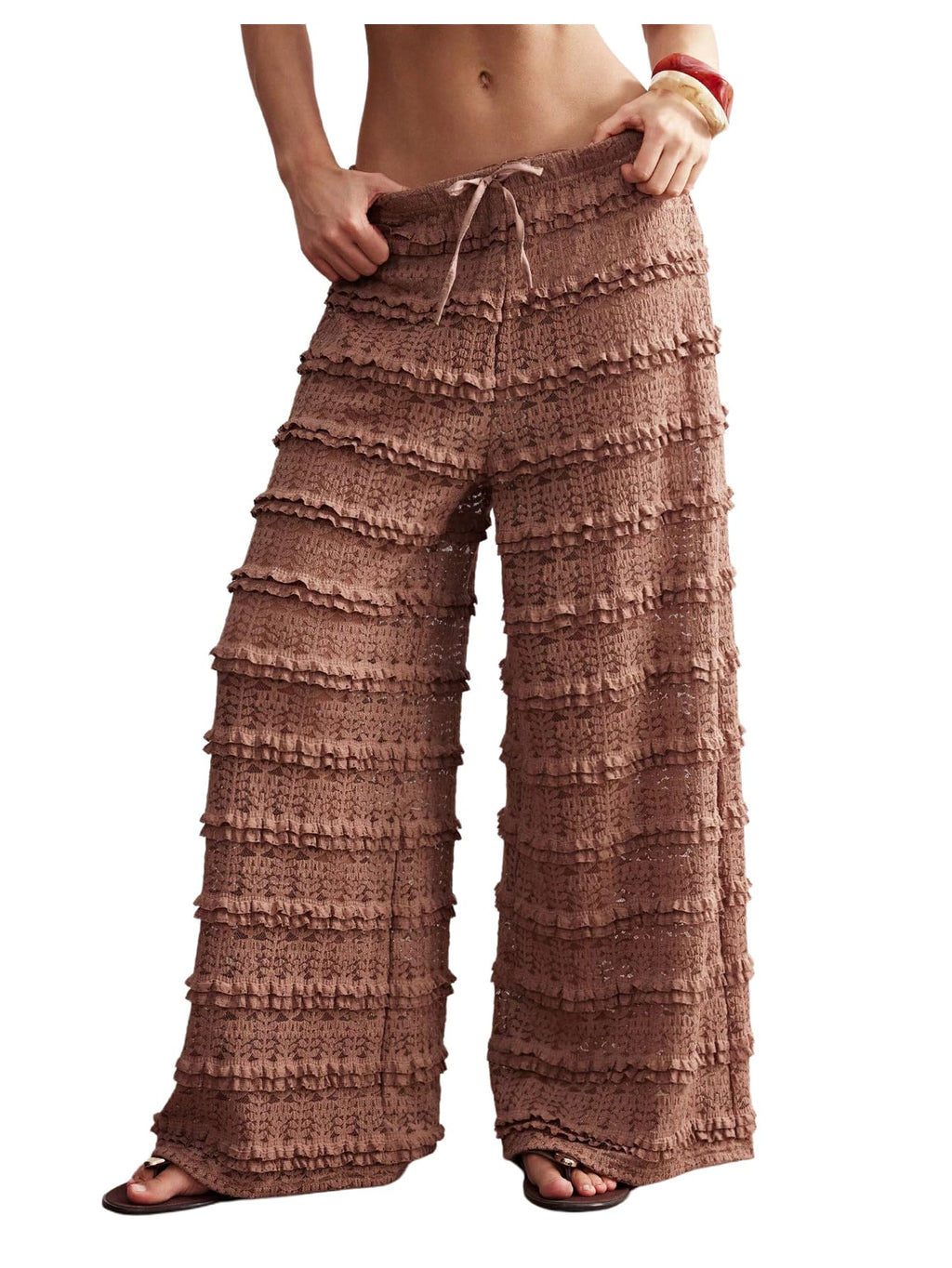 Crochet Lace Pants