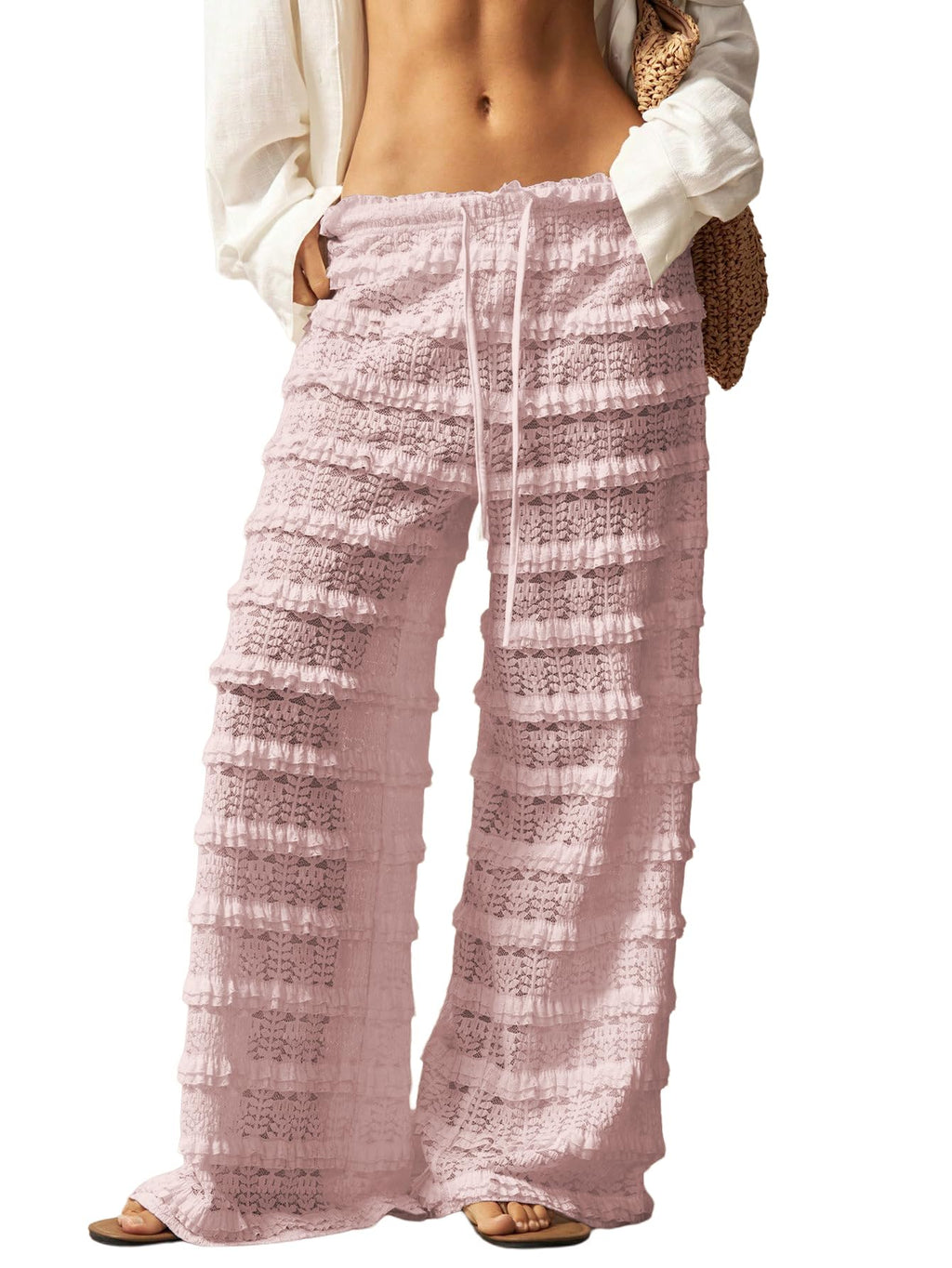 Crochet Lace Pants