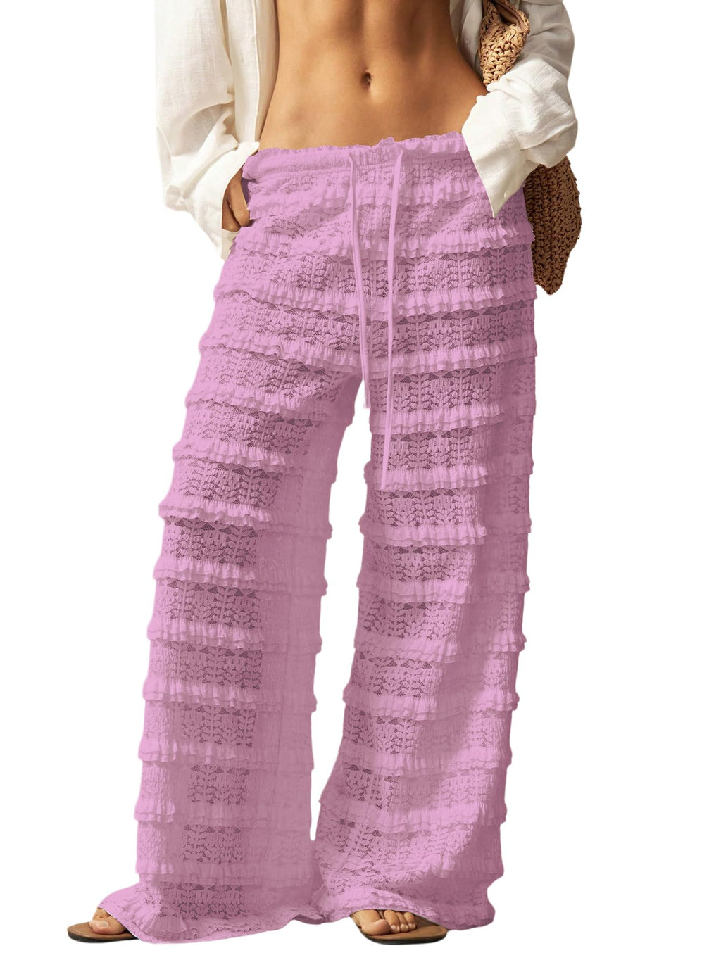 Crochet Lace Pants
