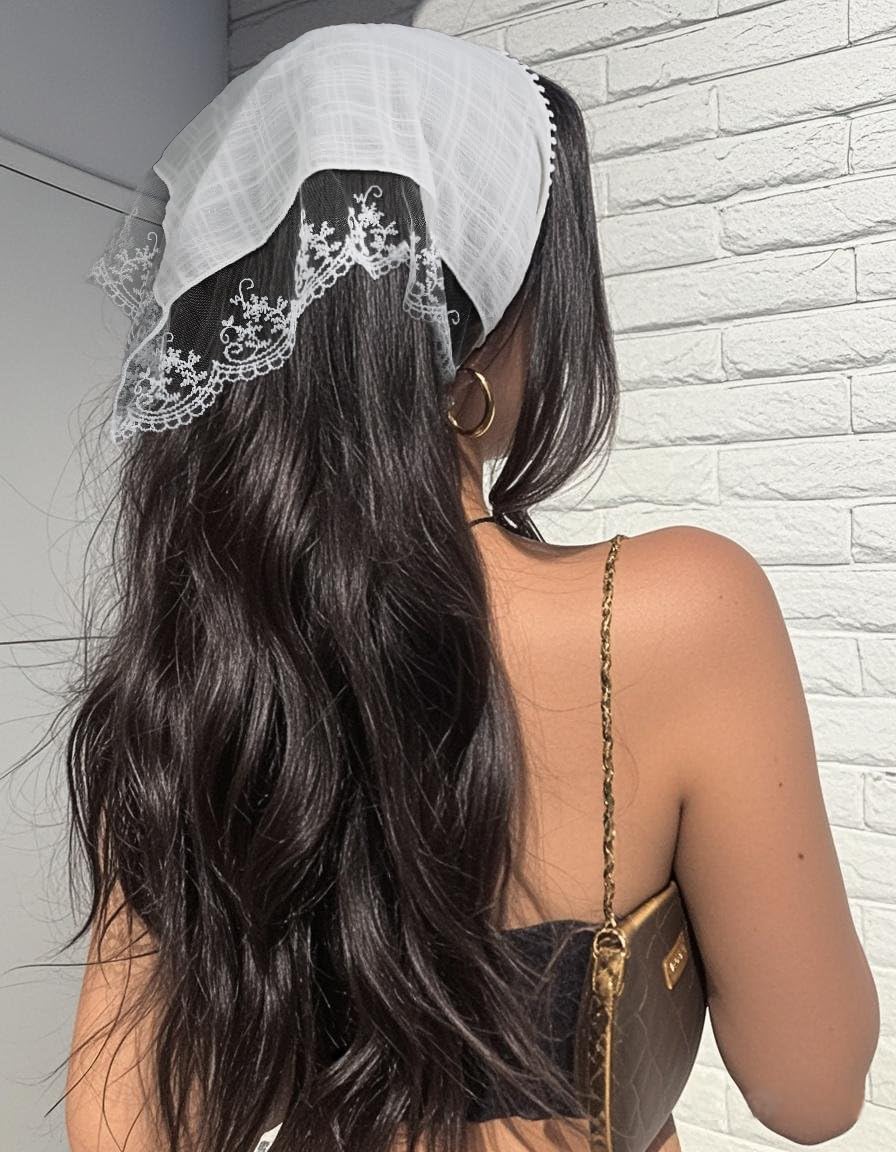Lace Hair Scarf