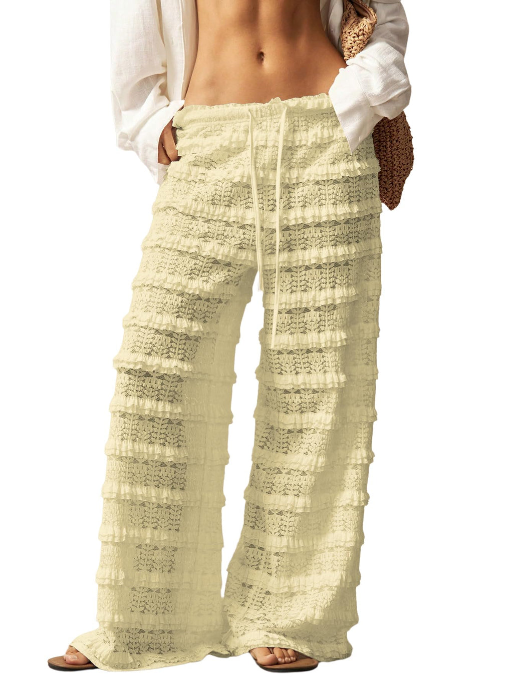 Crochet Lace Pants