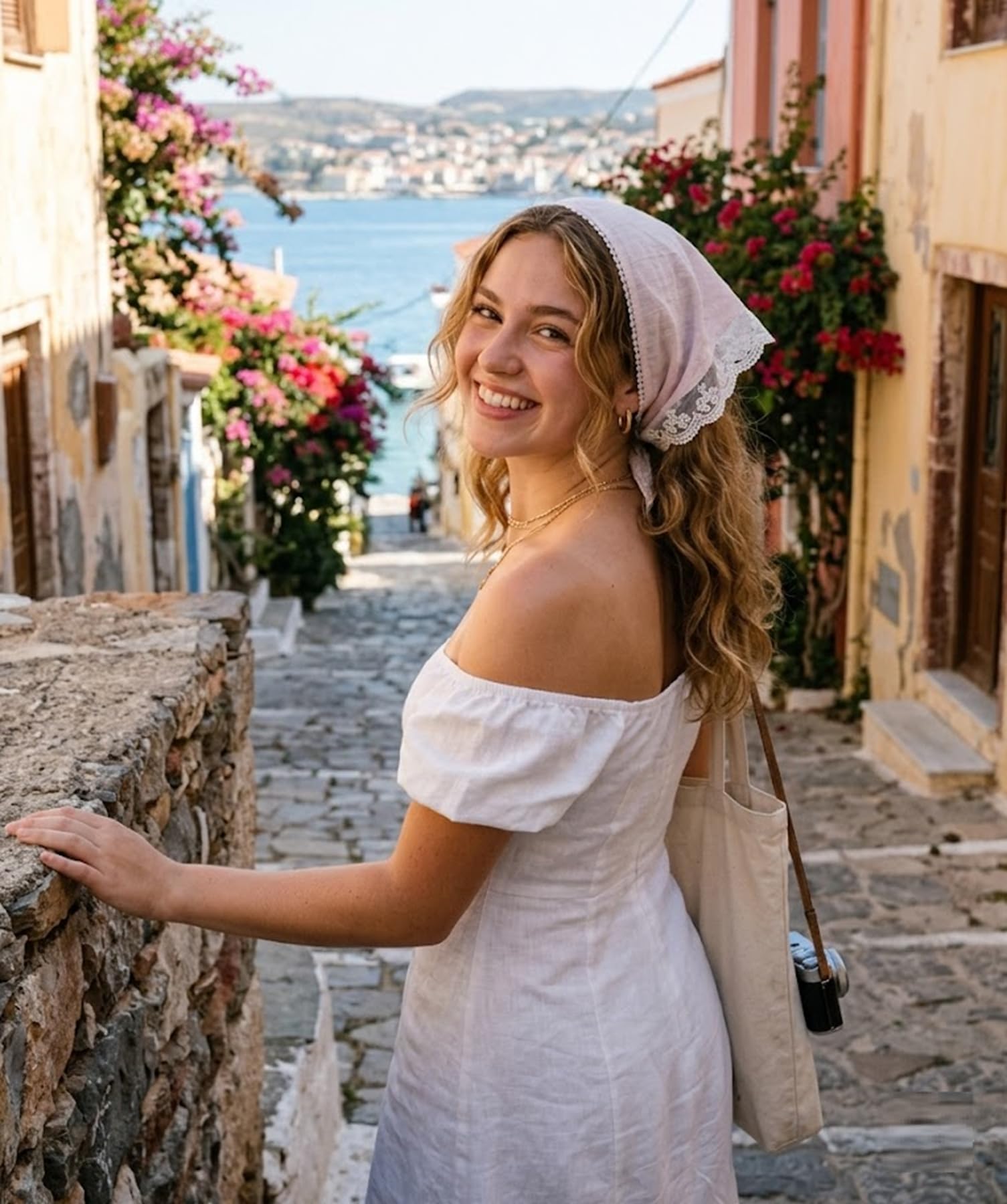 Lace Hair Scarf