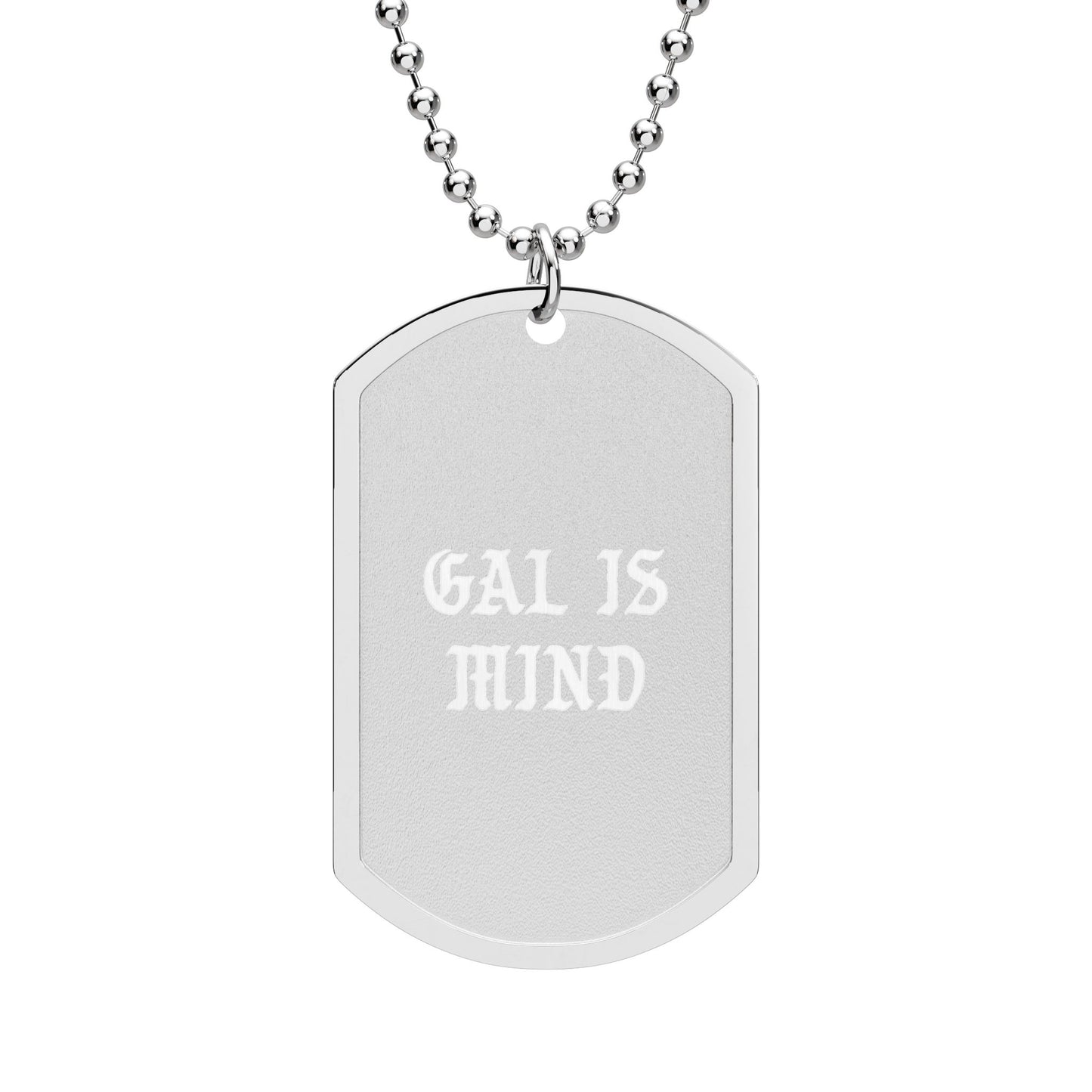 Dog Tag with Chain