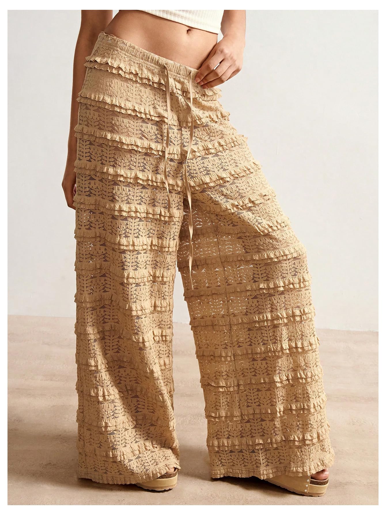Crochet Lace Pants