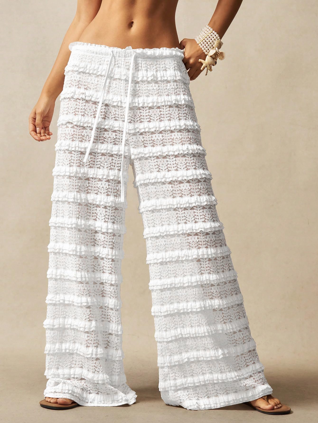 Crochet Lace Pants