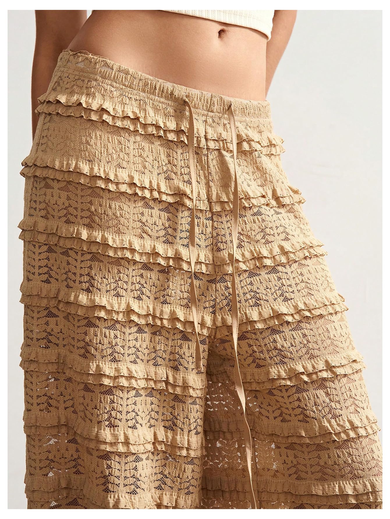 Crochet Lace Pants