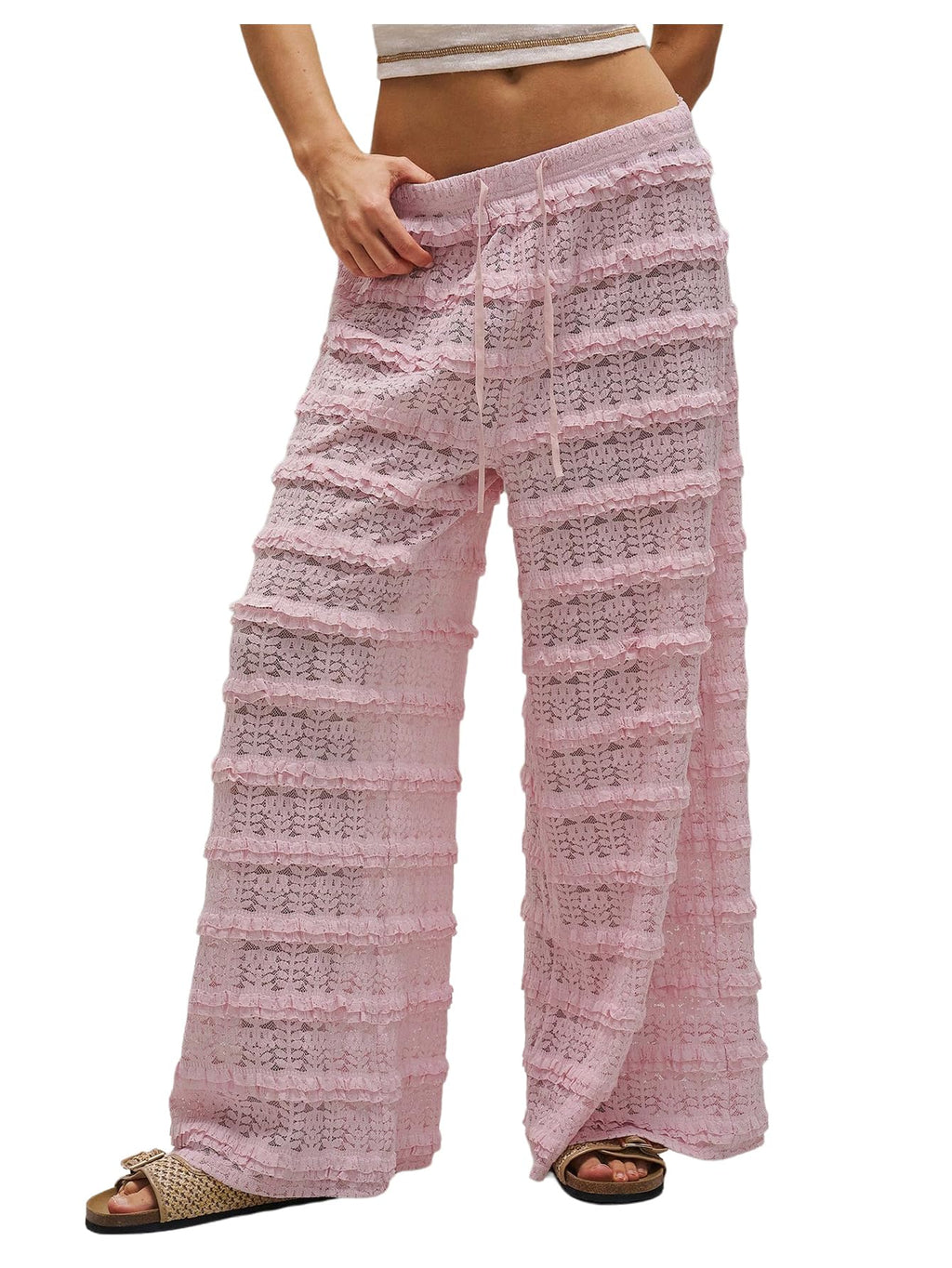 Crochet Lace Pants