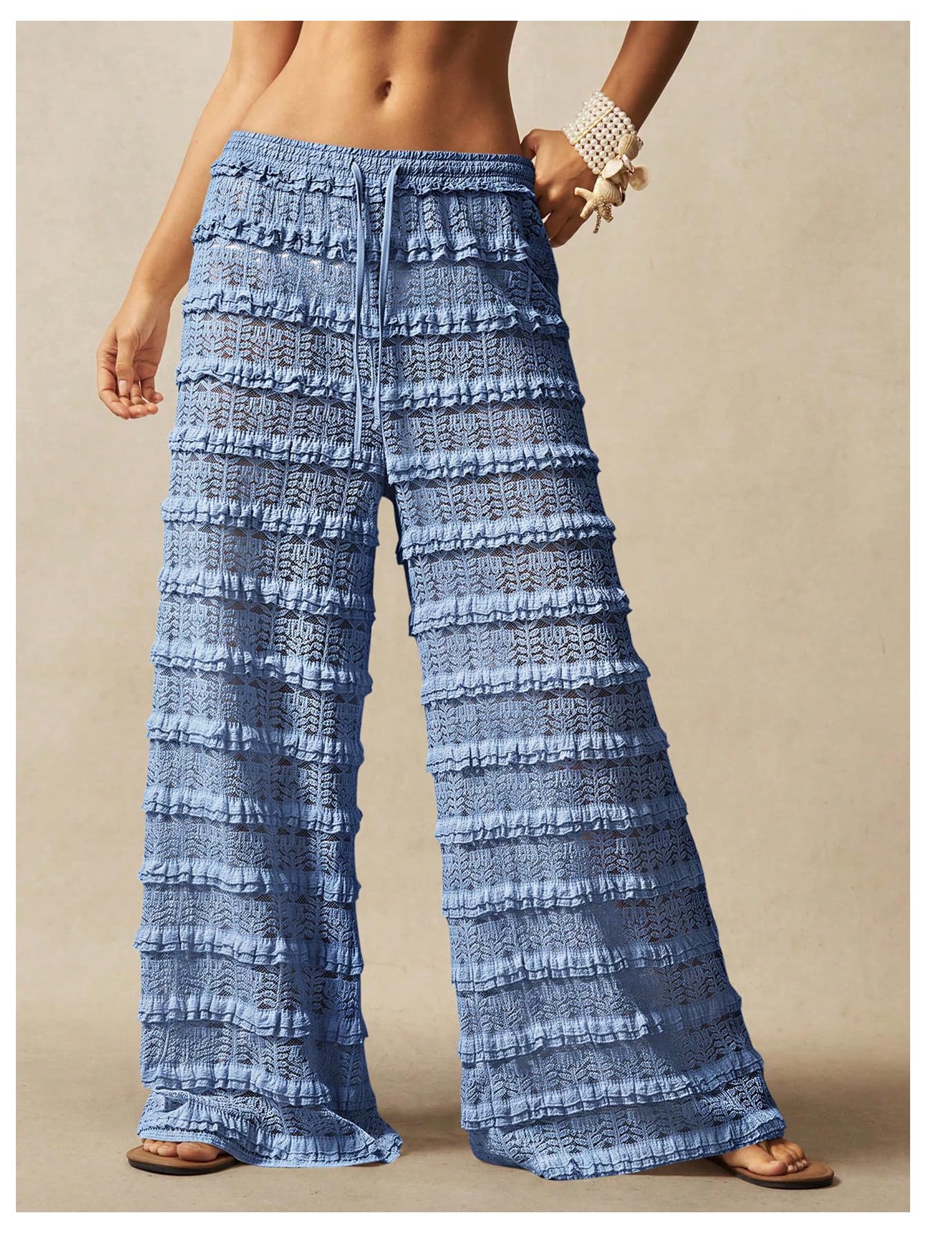 Crochet Lace Pants