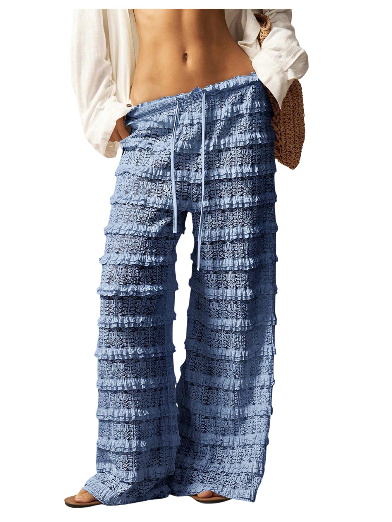 Crochet Lace Pants