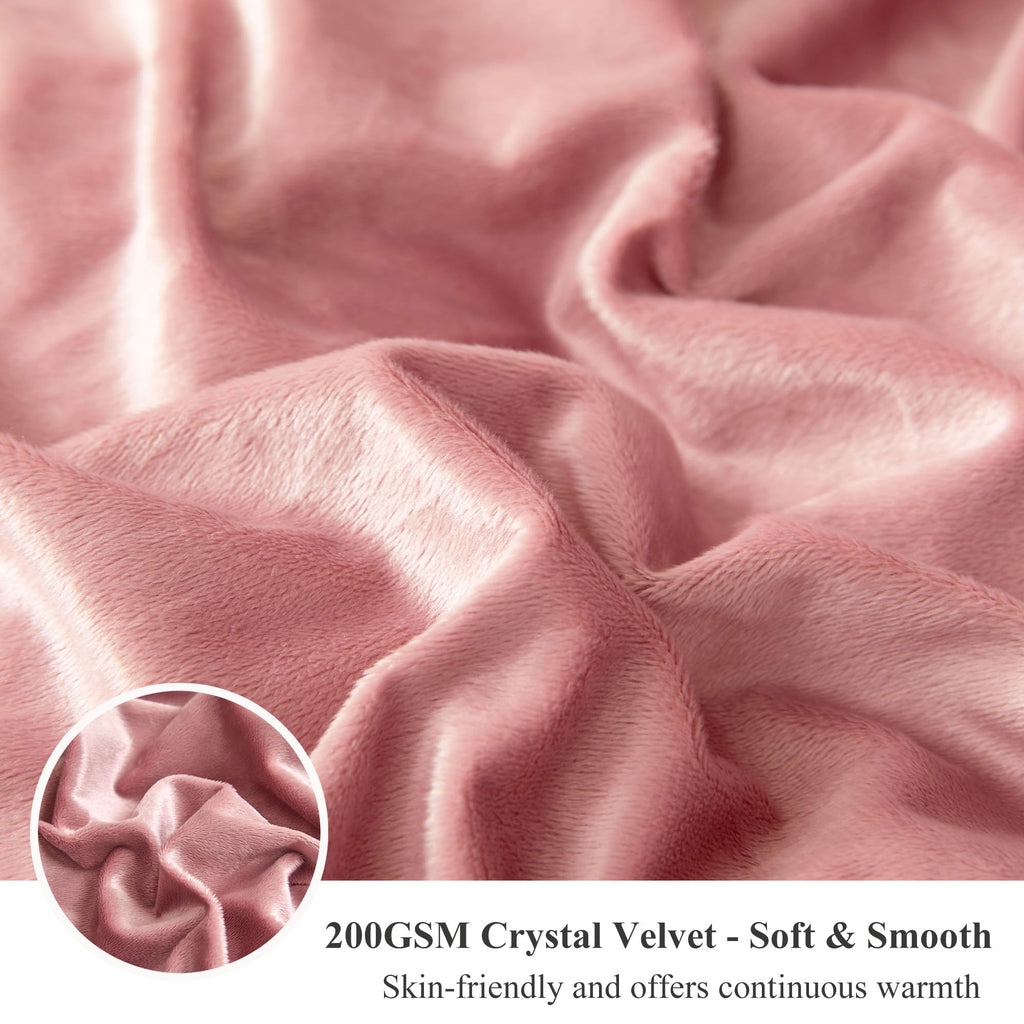 XeGe Cheetah Print Fluffy Faux Fur Duvet Cover Set, 3 Pieces Soft Plush Shaggy Fuzzy Bedding Set(1 Faux Fur Leopard Print Comforter Cover + 2 Furry Pillow Cases), Zipper Closure(King, Pink)
