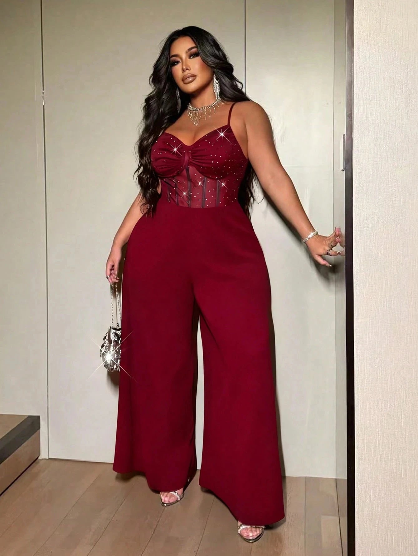 Wide-leg jumpsuit