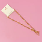 Luxe Chain Toggle Closure Necklace