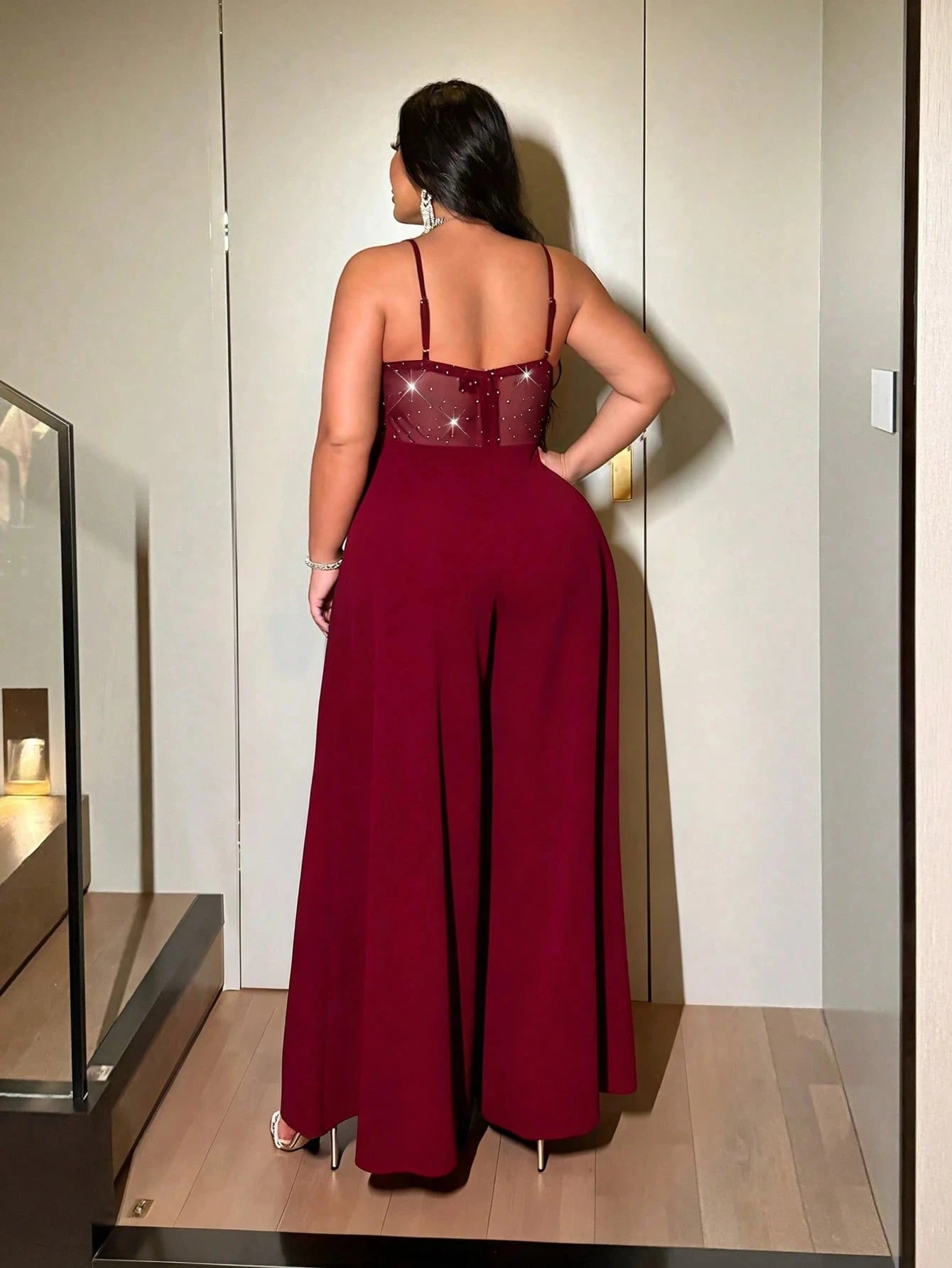 Wide-leg jumpsuit